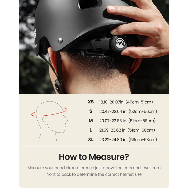 OutdoorMaster Skateboard Cycling Helmet - Two Removable Liners Ventilation Multi-Sport