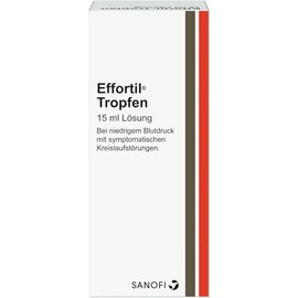 Effortil Drops, 7.5 mg/ml oral drops, solution, 15 ml solution