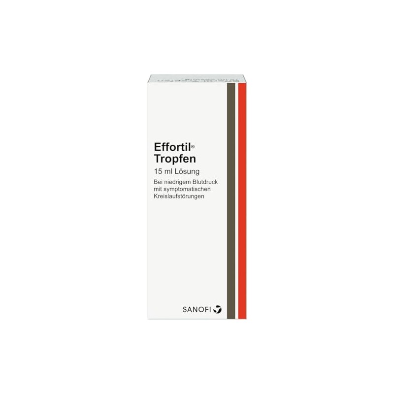 Effortil Drops, 7.5 mg/ml oral drops, solution, 15 ml solution