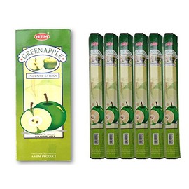 HEM(Hem)/Incense Stick/Green Apple/Case (6 Boxes of 20 Sticks per Box)