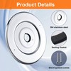Chrome Escutcheon Plate Replacement for Moen 16090 Chateau Collection, Shower