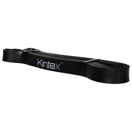 Kintex Resistance Band, 208 cm, 3 Stärken, Expander, Fitness, Ausdauer, Muskeltraining, Workout (Schwarz)