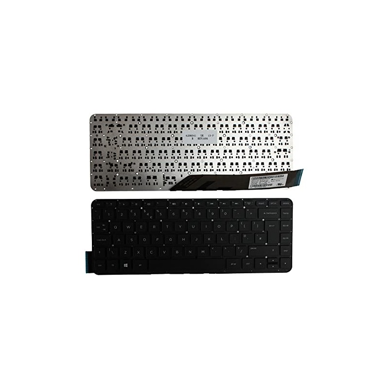 Keyboards4Laptops Vereinigtes Königreich Schwarz kompatible Ersatz Tastatur kompatibel mit HP