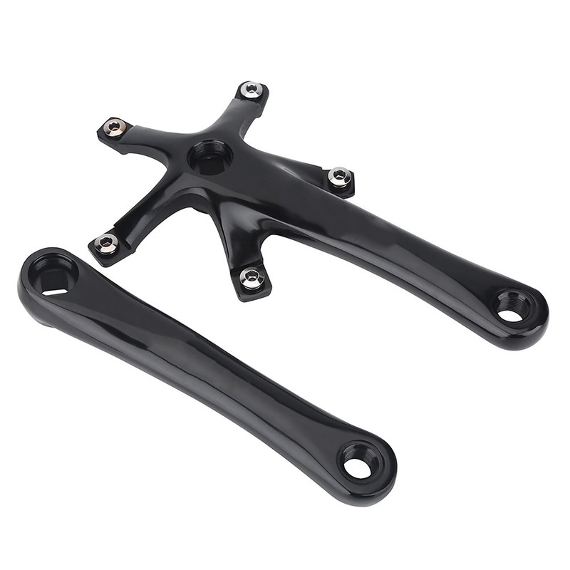 1Pair 170MM Mountain Road Bike Alloy Single Crankset Repair Parts