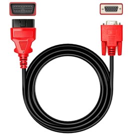 JUTA Cable Principal Compatible con escáner de diagnóstico OBD2 XTOOL D5, D5S, D6, D6S, D7, D7S, D8S, IP508, IP508S, IP608, IP616, IP819, Conector Macho de 16 Pines a Conector Macho de 15 Pines