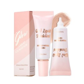 SIYDYRIT Natural Dewy Foundation, Multi-Purpose Illuminator Glotion, Natural Glow Enhancer, Flexible Coverage, Hydrating Highlighter Makeup for a Flawless Look-#03 Light Neutral (2 Pack)