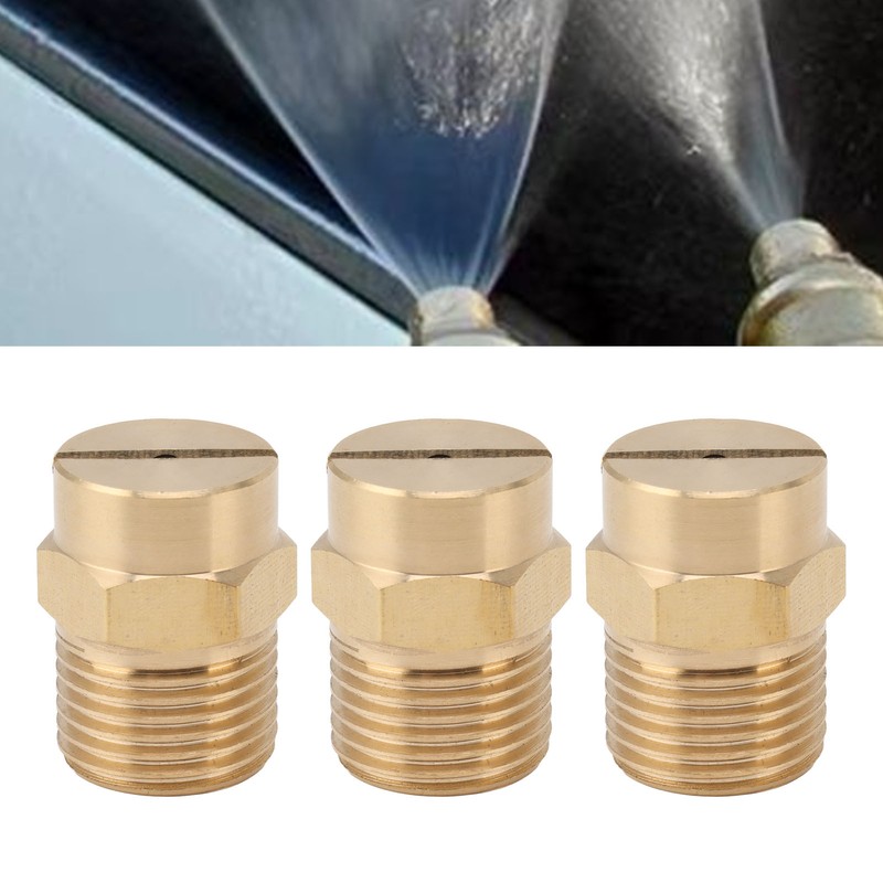 10PCS Directional Slot Nozzle Brass Cooling Misting Rustproof Heat Resistant