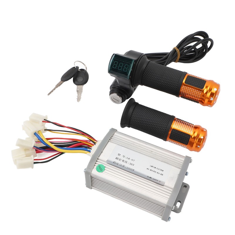 36V 1000W Motor Controller Aluminum Alloy Rubber Electric Bike Controller