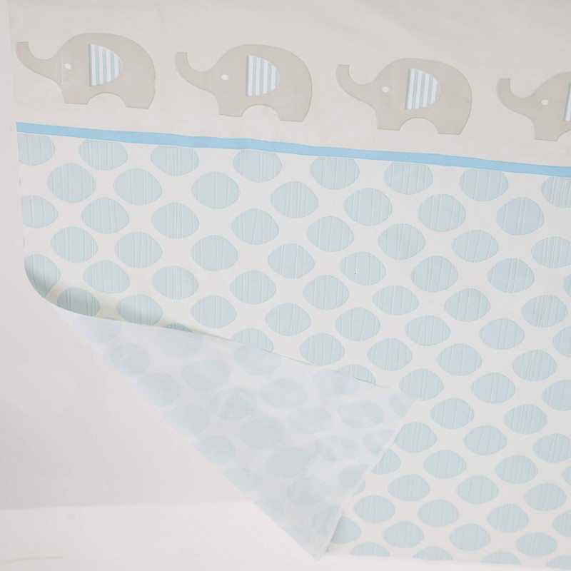 Creative Converting 316939 All Over Print Plastic Tablecover, 54 x