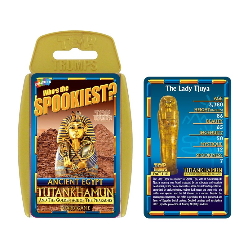 Ancient Egypt Top Trumps Card Game