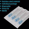 100 Pack - 23Gauge 1 Inch Sterile Disposable Injection Needle