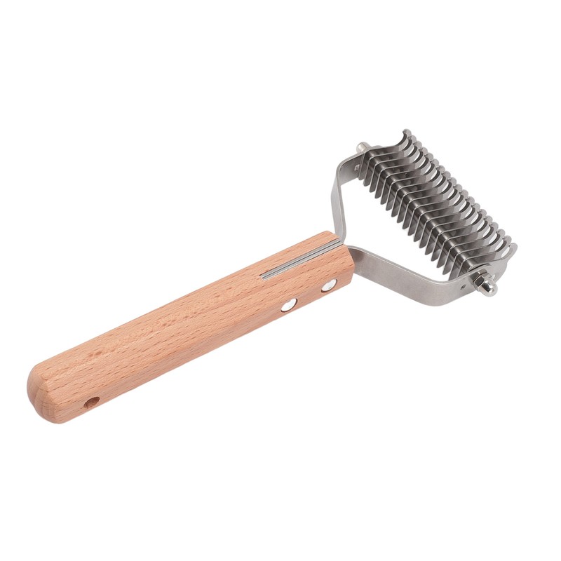 Pet Dematting Comb Double Sided Shedding Brush Stainless Steel Pet