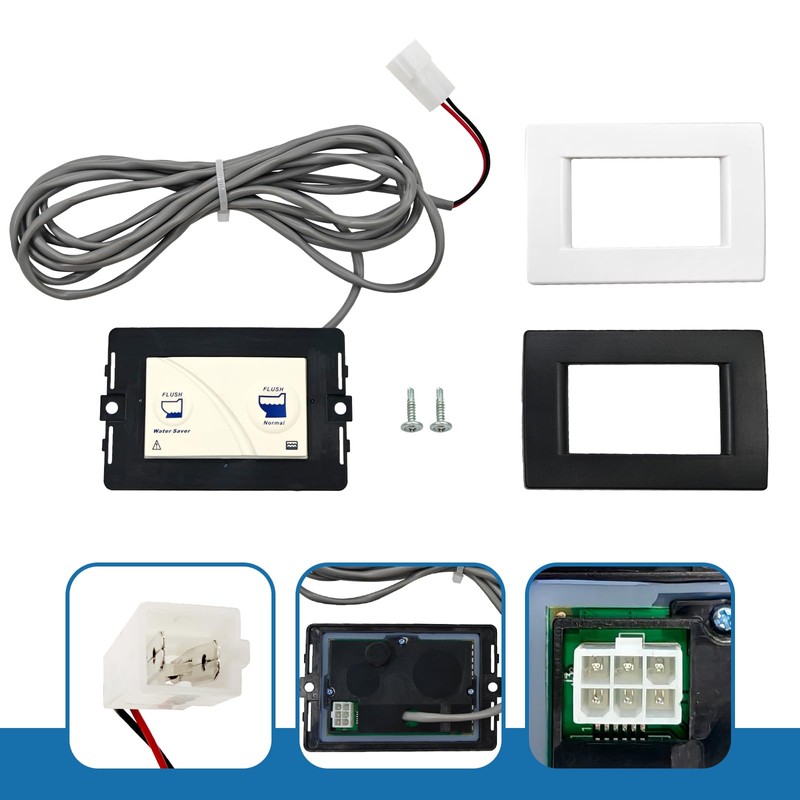 36387 Wall Switch Compatible with Thetford Tecma Toilet Silence Plus