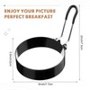 Yaomiao 12 Pcs Egg Rings for Frying Eggs Nonstick Pancake