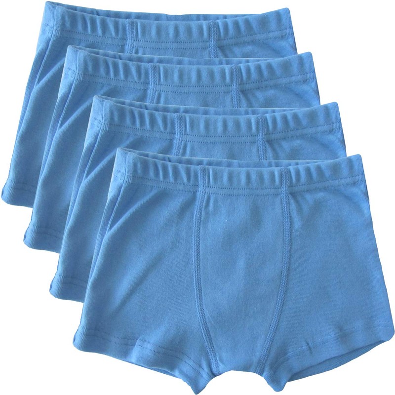 HERMKO 2900 Pack of 3 Boys' Pants Pure Organic Cotton,