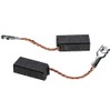 vhbw 2 x Carbon Brush Motor Carbon Abrasive Carbon 20