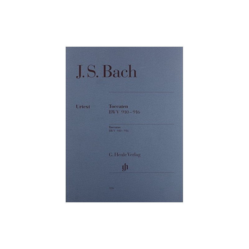 Bach Toccatas Bwv 910-916 (Multilingual Edition)