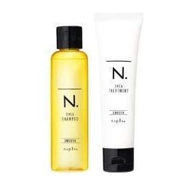 Napra N. Sheer Shampoo & Treatment (Smooth) Mini Set (2.8 fl oz (80 ml) / 2.3 oz (65 g)