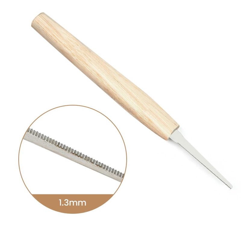 Guitar Bridge Pin Hole Slotting Saw Files for Instrument Repairing