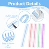 Pack of 15 Binding Combs Plastic Binding Combs 30 Rings