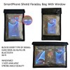 fonefunshop SmartPhone Shield Faraday Bag With Window - Small (VKF1)