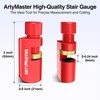ArtyMaster Stair Gauges Set with Rubber Pad, Stair Gauges for