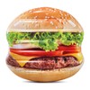 Intex Juicy Hamburger Inflatable Island, 53" X 50" X 9"