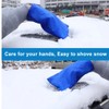 Glamza Ice Scraper for Car Windscreen with Warm Hand Mitt