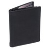 LEAS Ausweishülle, Ausweismappe RFID-Schutz in Echt-Leder, schwarz Card-Collection
