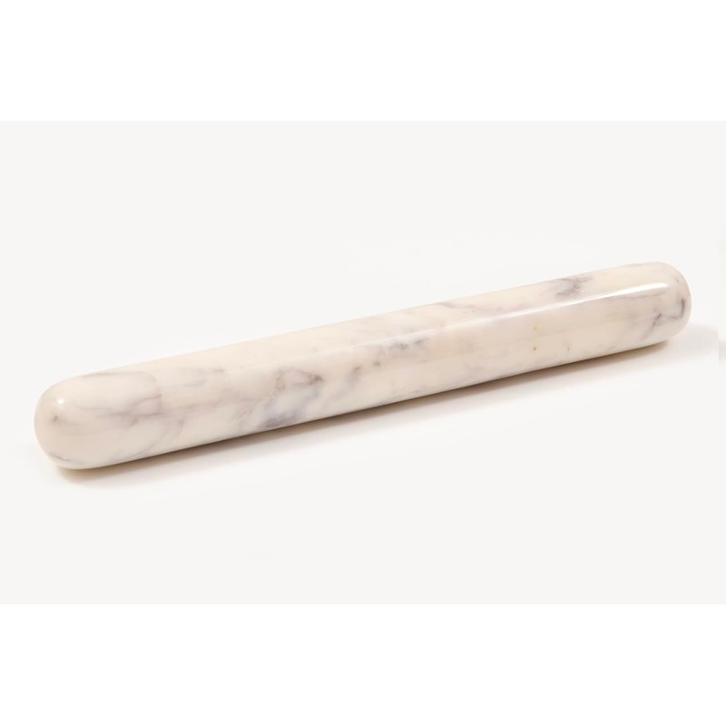 Marble Rolling Pin on Wood Base by Verve CULTURE