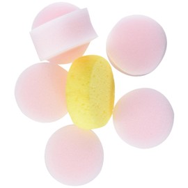 Eulenspiegel 990148 - Schwammblume, 7 Schmink-Schwämme, gelb