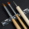 Nail Brush Holder Straight Holder Stand (WC0977C) / 네일 브러쉬거치대 일자형 홀더 스탠드 (WC0977C)
