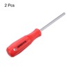 HARFINGTON 2pcs Hex Magnetic Wrench Screwdriver 5x75mm Hex Key Metric