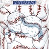 Personalize Baseball Laundry Basket Oxford Cloth Foldable Funny Laundry Hamper
