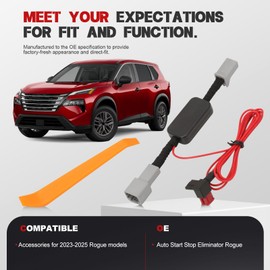 Auto Start Stop Eliminator - Easy-Install Autostop Eliminator Made for 2023-2026 Rogue