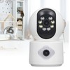 Home Security Camera 2MP Dual Lens Night Vision Remote Control