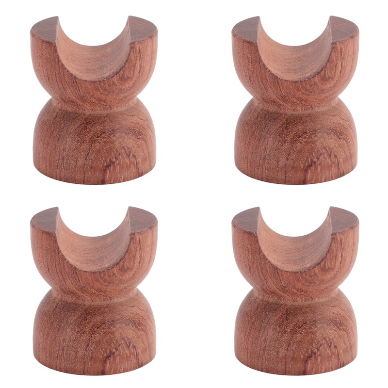 4PCS HiFi Speaker Cable Wire Bracket Wooden Shockproof Insulation HiFi