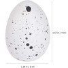 Pack of 50 Decorative Easter Eggs Plastic White, Easter Decoration