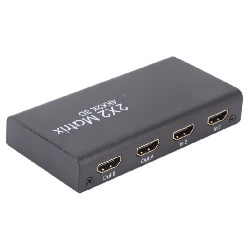 HD Multimedia Interface Switcher 2 in 2 Out 4K 30Hz