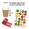 Papierdrachen DIY Advent calendar coffee cups - for you to