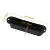 Yibuy 3pcs Plastic Single Coil Pickup Cover for Electric Guitar