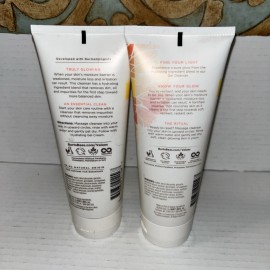 Burt's Bees "Truly Glowing" Gel Cleanser 6oz Hyaluronic Acid & Gel  Cleanser2pc￼