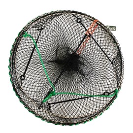 KUFA Tower style prawn trap (Size:ø30"x ø20"x 12"H),Stretched Mesh size:1-1/4"