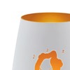 Mr. & Mrs. Panda Gold Windlicht Personalisiert Bär Lied -