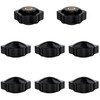 8 PCS Handle Wing Nuts,Clamping Star Knobs,Thumb Screws Nuts (M8*38mm)