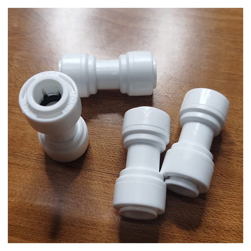Malida 3/8"Tube OD to 3/8" Tube OD push fit straight