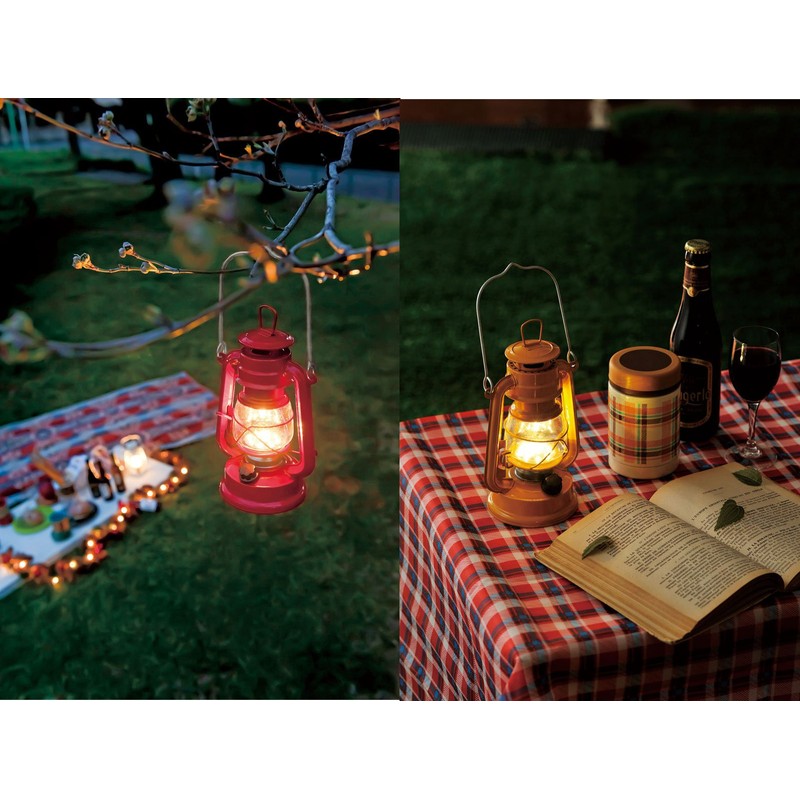 Maruwa Boeki 400691905 Warm Wool LED Pheria Lantern, Silver