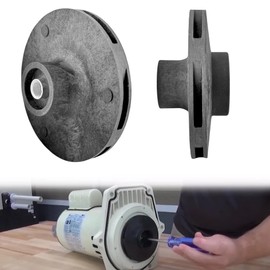 Swimables Pool Pump Impeller Compatible with Pentair Pool Pump Parts and Pentair Whisperflo Pump Parts | Works with Pentair Whisperflo Pool Pump | Heavy Duty Impeller Replacement (073128 | 1 HP)