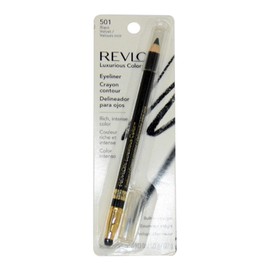 Revlon Luxurious Color Eyeliner, Black Velvet 501, 0.043 Ounce