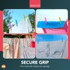 SOL 46pk Plastic Clothes Pegs - Extra Strong Assorted Laundry